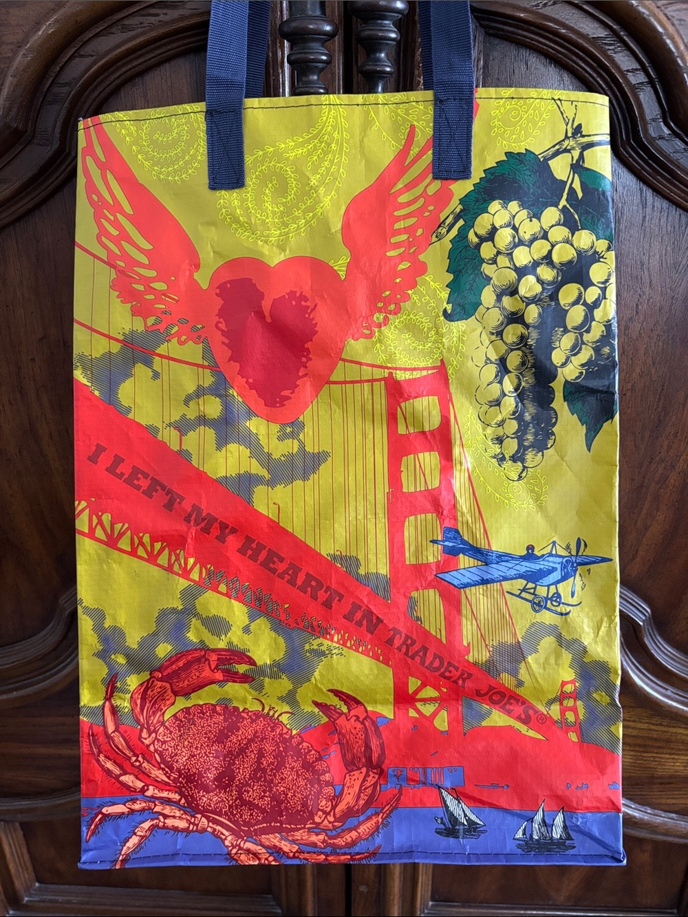 Trader Joe's reusable tote bag California - Picture 4 of 15